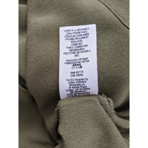 Free People Jump to The Beat Top in Olive Size Sm - Picture 7 of 7